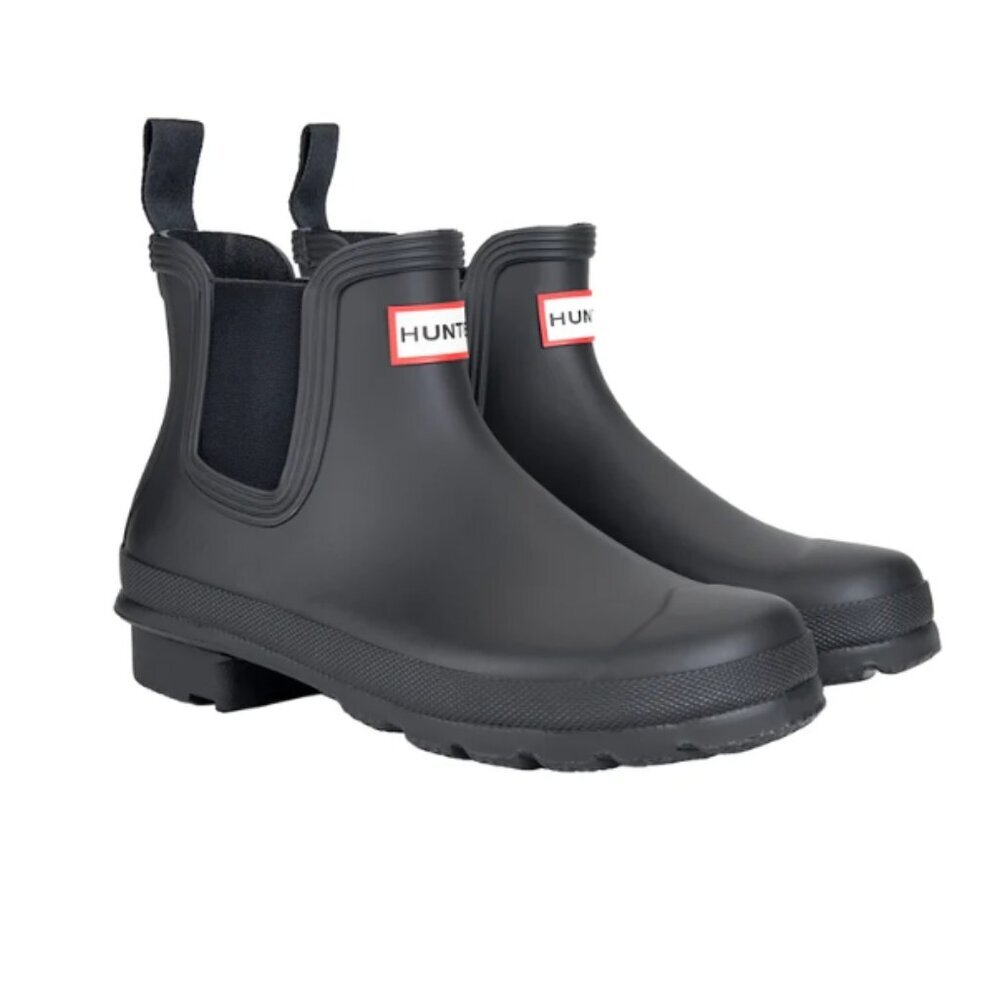 NEW! Hunter Women's Original Chelsea Rain Boot Black